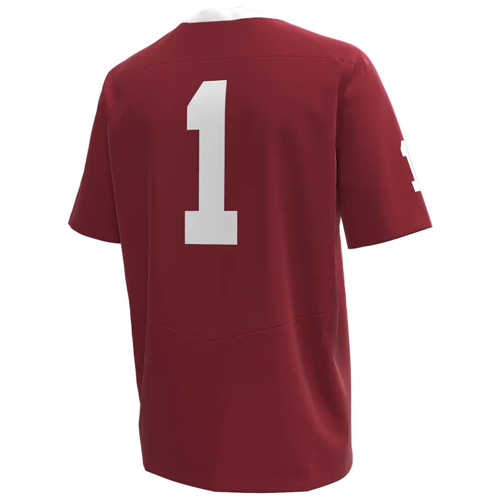 #1 South Carolina Gamecocks Under Armour Throwback Replica Jersey - Garnet