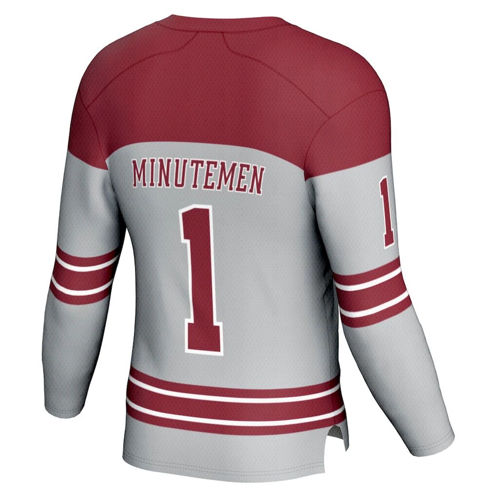 #1 UMass Minutemen GameDay Greats Youth Hockey Fashion Jersey