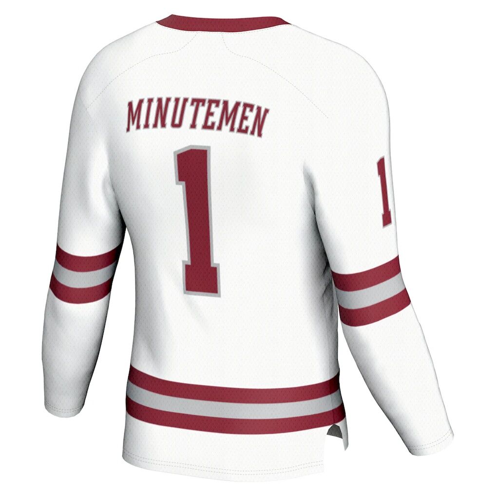 #1 UMass Minutemen GameDay Greats Unisex Hockey Fashion Jersey