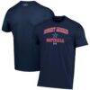 Robert Morris Colonials Under Armour Arch Softball Performance T-Shirt - Navy - Front View