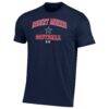 Robert Morris Colonials Under Armour Arch Softball Performance T-Shirt - Navy - Side View
