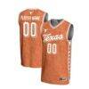 Texas Longhorns GameDay Greats NIL Pick-A-Player Men's Basketball Highlight Print Lightweight Jersey - - Front View