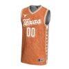 Texas Longhorns GameDay Greats NIL Pick-A-Player Men's Basketball Highlight Print Lightweight Jersey - - Side View