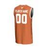 Texas Longhorns GameDay Greats NIL Pick-A-Player Men's Basketball Icon Print Lightweight Jersey - - Detail View