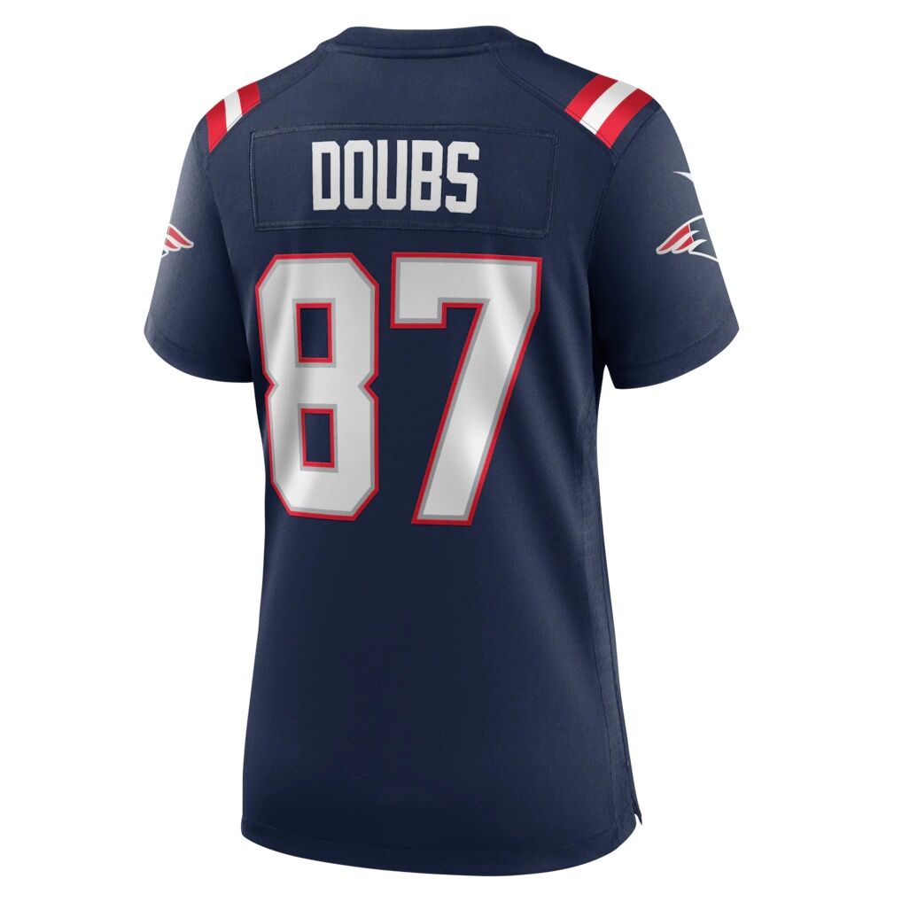 Romeo Doubs New England Patriots Nike Women's Team Game Jersey