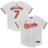 Jackson Holliday Baltimore Orioles Nike Preschool Home Game Jersey - White - Front View