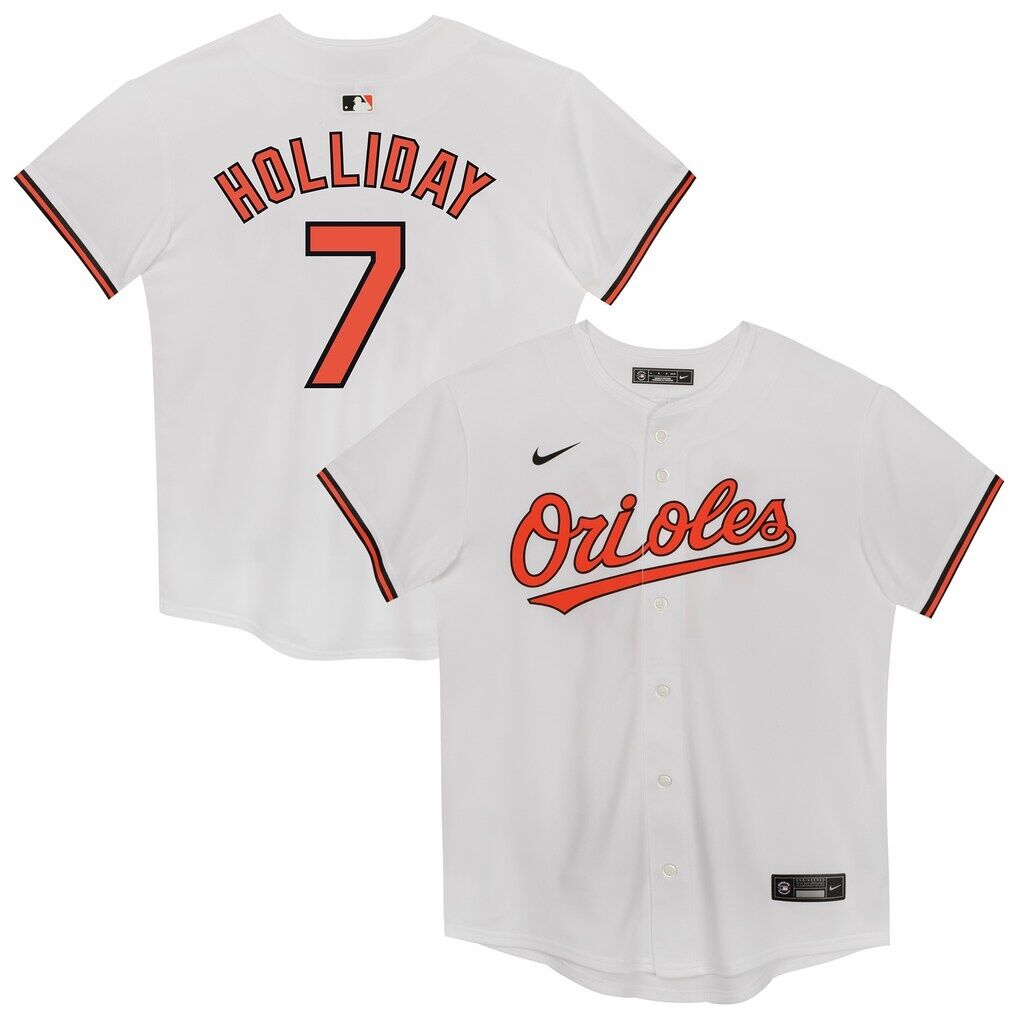 Jackson Holliday Baltimore Orioles Nike Preschool Home Game Jersey