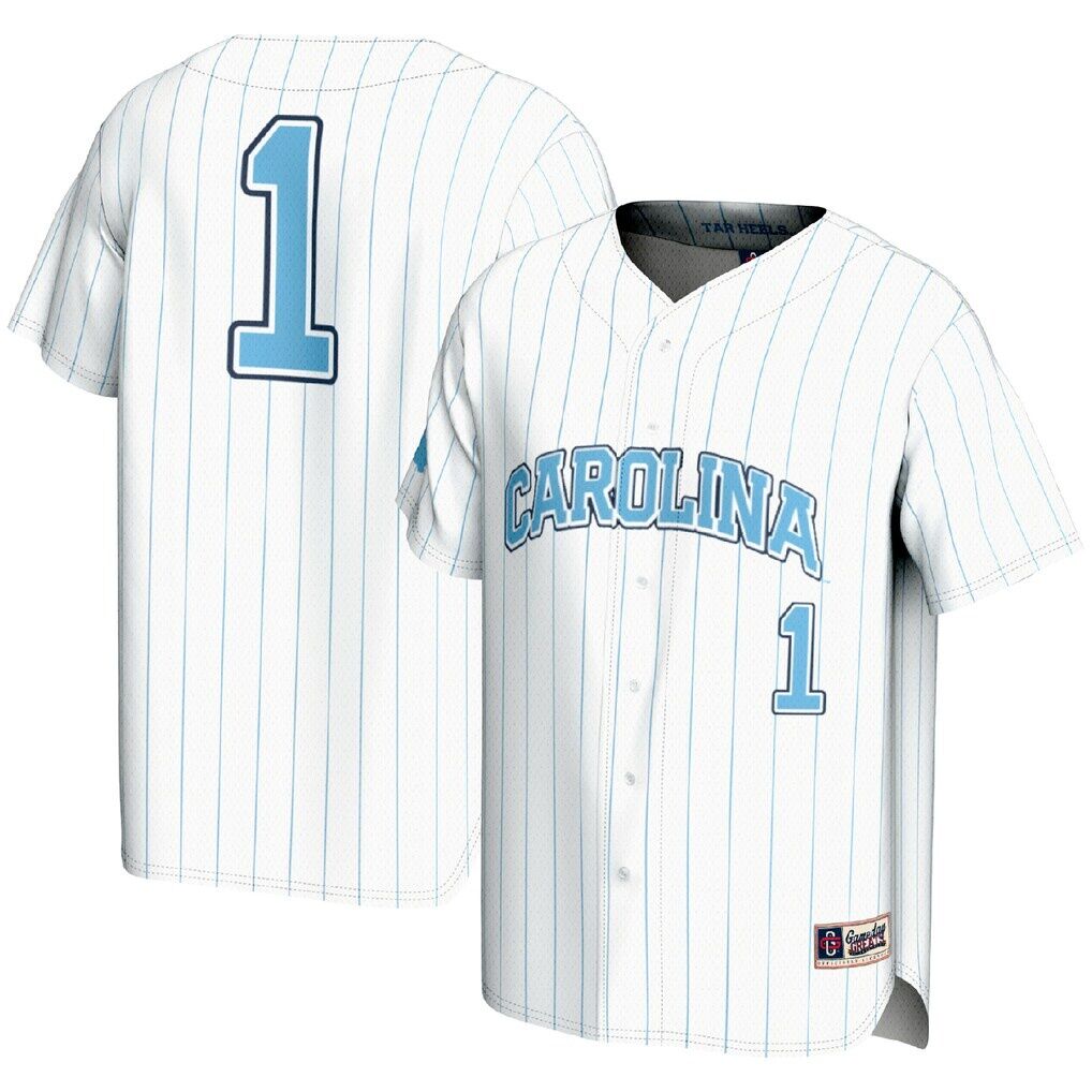 #1 North Carolina Tar Heels GameDay Greats Lightweight Baseball Fashion Jersey