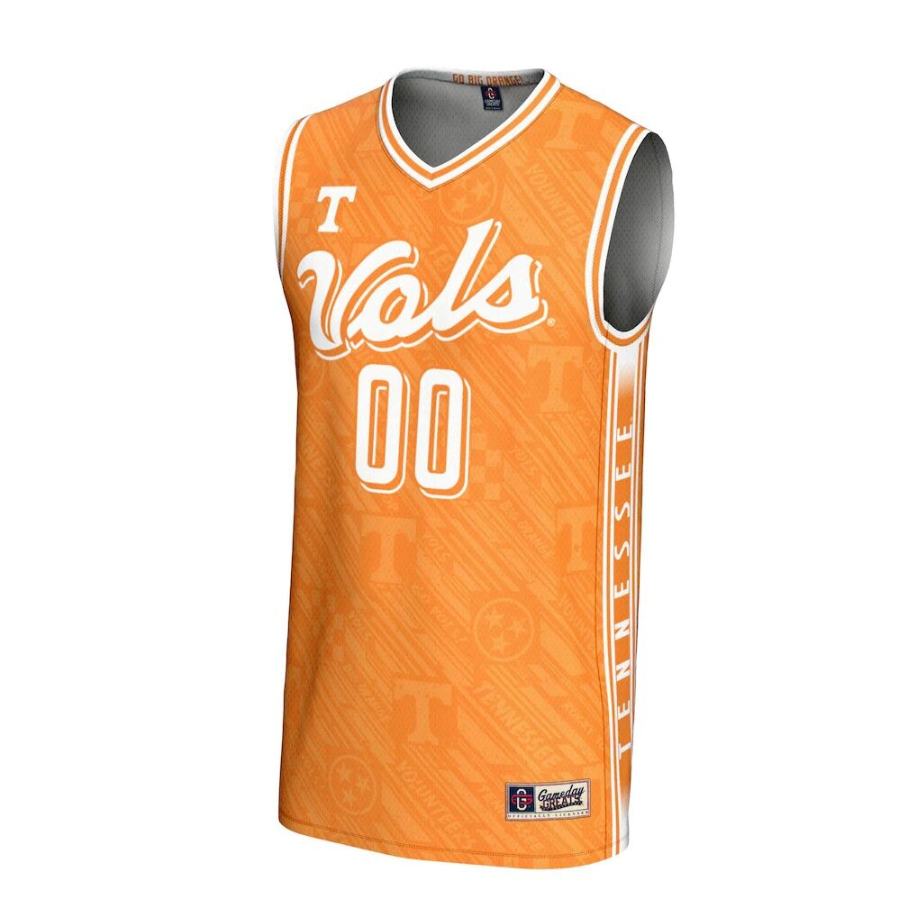 Tennessee Volunteers GameDay Greats NIL Pick-A-Player Men's Basketball Highlight Print Lightweight Jersey - Tennessee Orange