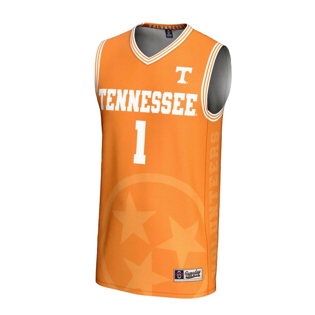 #1 Tennessee Volunteers GameDay Greats Youth Lightweight Icon Print Basketball Jersey - Tennessee Orange