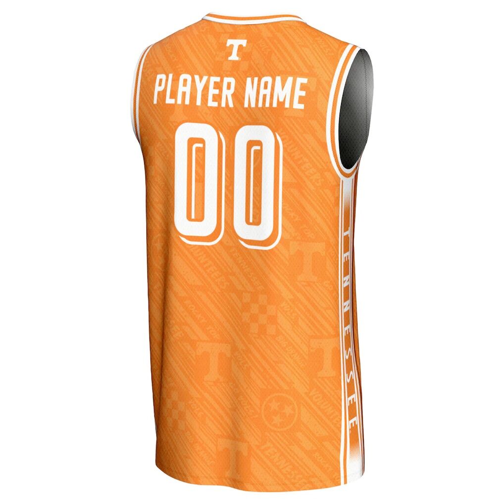 Tennessee Lady Vols GameDay Greats Unisex NIL Pick-A-Player Women's Basketball Lightweight Highlight Print Jersey - Tennessee Orange