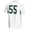 #1 Michigan State Spartans GameDay Greats Youth Lightweight Softball Fashion Jersey - White - Detail View