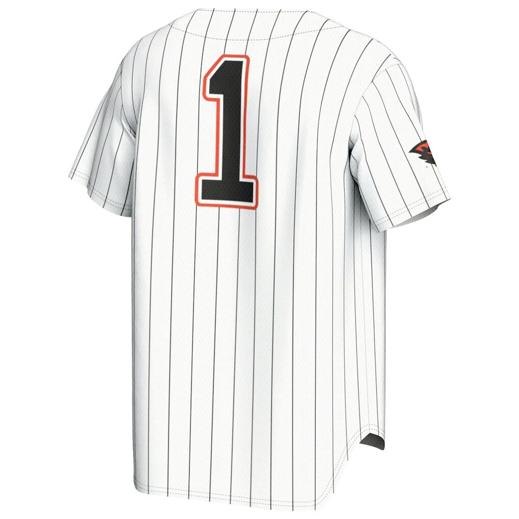 #1 Oregon State Beavers GameDay Greats Lightweight Baseball Fashion Jersey