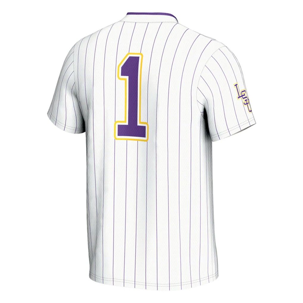 #1 LSU Tigers GameDay Greats Unisex Lightweight Softball Jersey