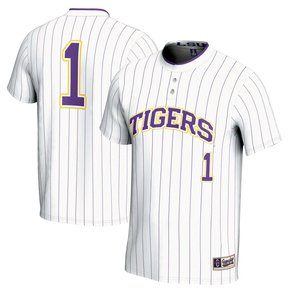 #1 LSU Tigers GameDay Greats Unisex Lightweight Softball Jersey