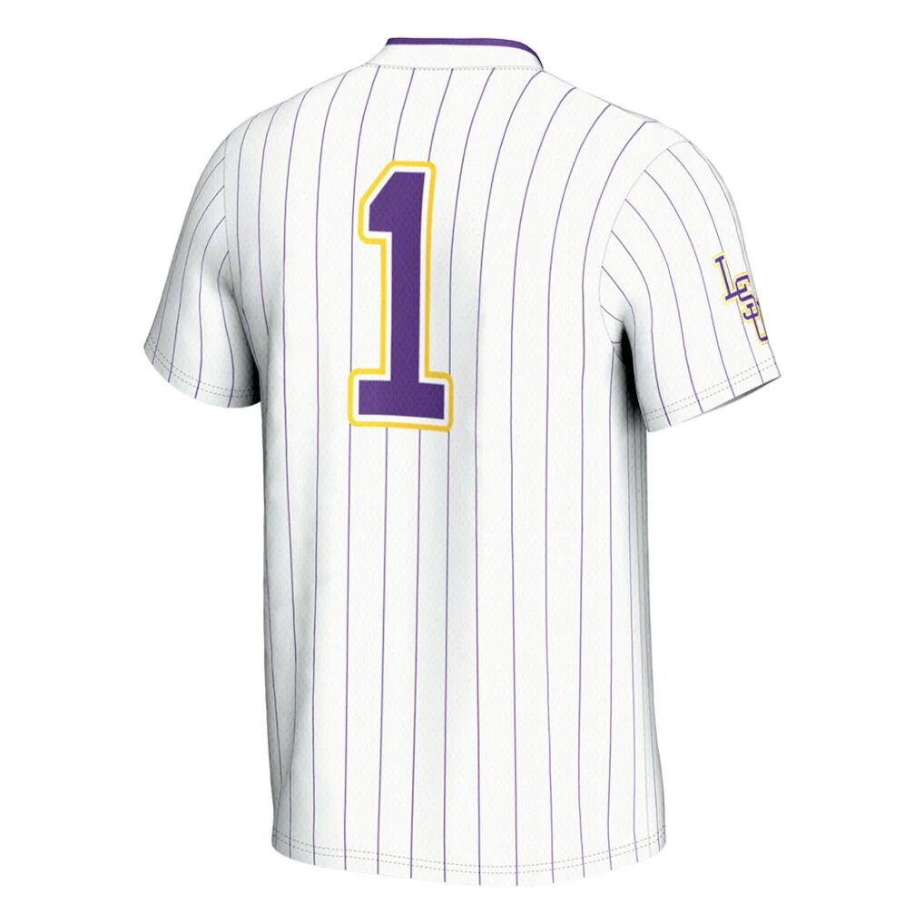 #1 LSU Tigers GameDay Greats Youth Lightweight Softball Jersey