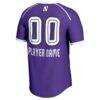 Northwestern Wildcats GameDay Greats Unisex NIL Pick-A-Player Women's Lacrosse Lightweight Jersey - Purple - Detail View