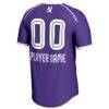 Northwestern Wildcats GameDay Greats Youth NIL Pick-A-Player Women's Lacrosse Lightweight Jersey - Purple - Detail View
