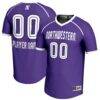 Northwestern Wildcats GameDay Greats Youth NIL Pick-A-Player Women's Lacrosse Lightweight Jersey - Purple - Front View