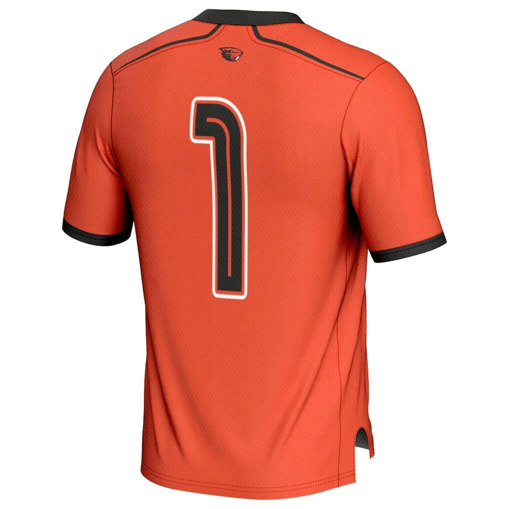 #1 Oregon State Beavers GameDay Greats Unisex Men's Lacrosse Fashion Jersey
