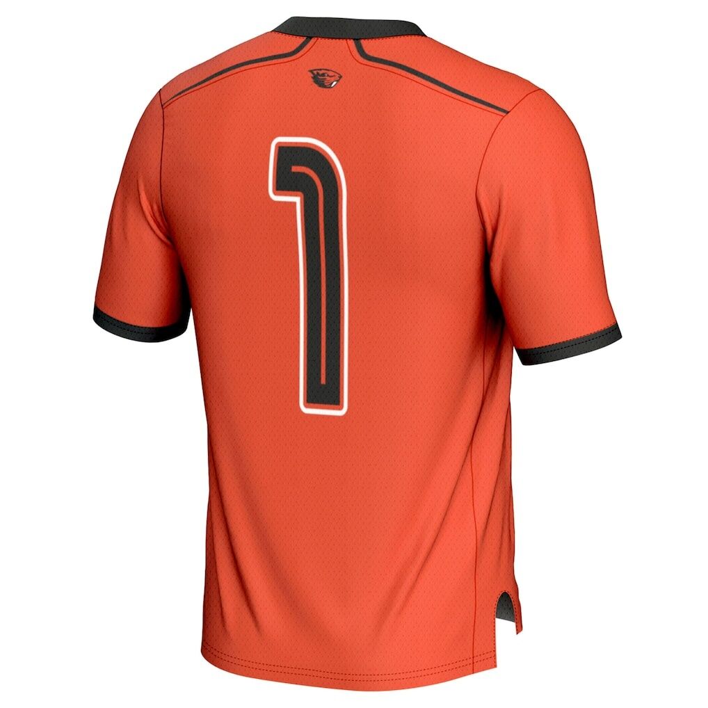 #1 Oregon State Beavers GameDay Greats Youth Men's Lacrosse Fashion Jersey