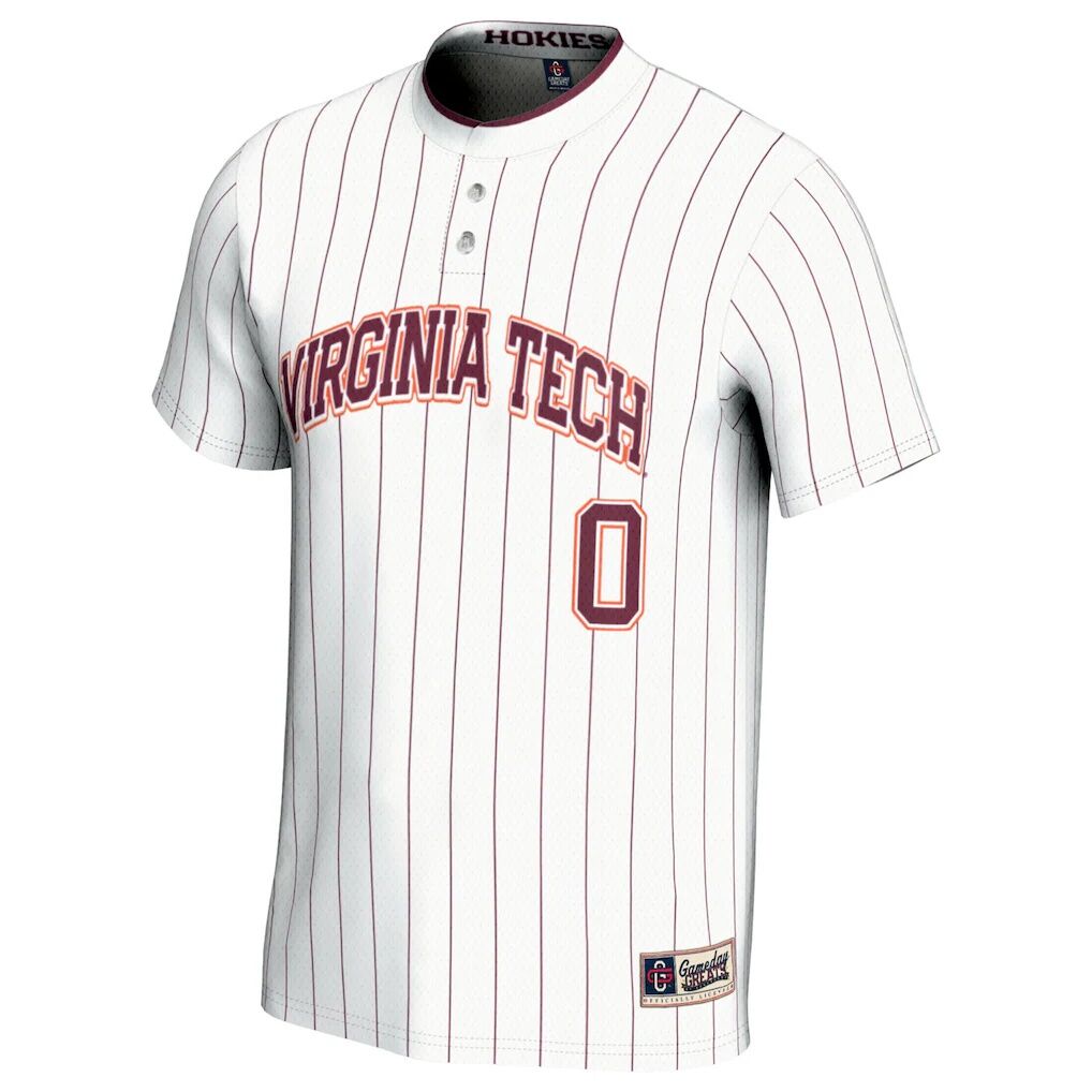 #0 Virginia Tech Hokies GameDay Greats Youth Softball Fashion Jersey
