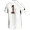 #1 Oregon State Beavers GameDay Greats Youth Softball Fashion Jersey - White - Detail View