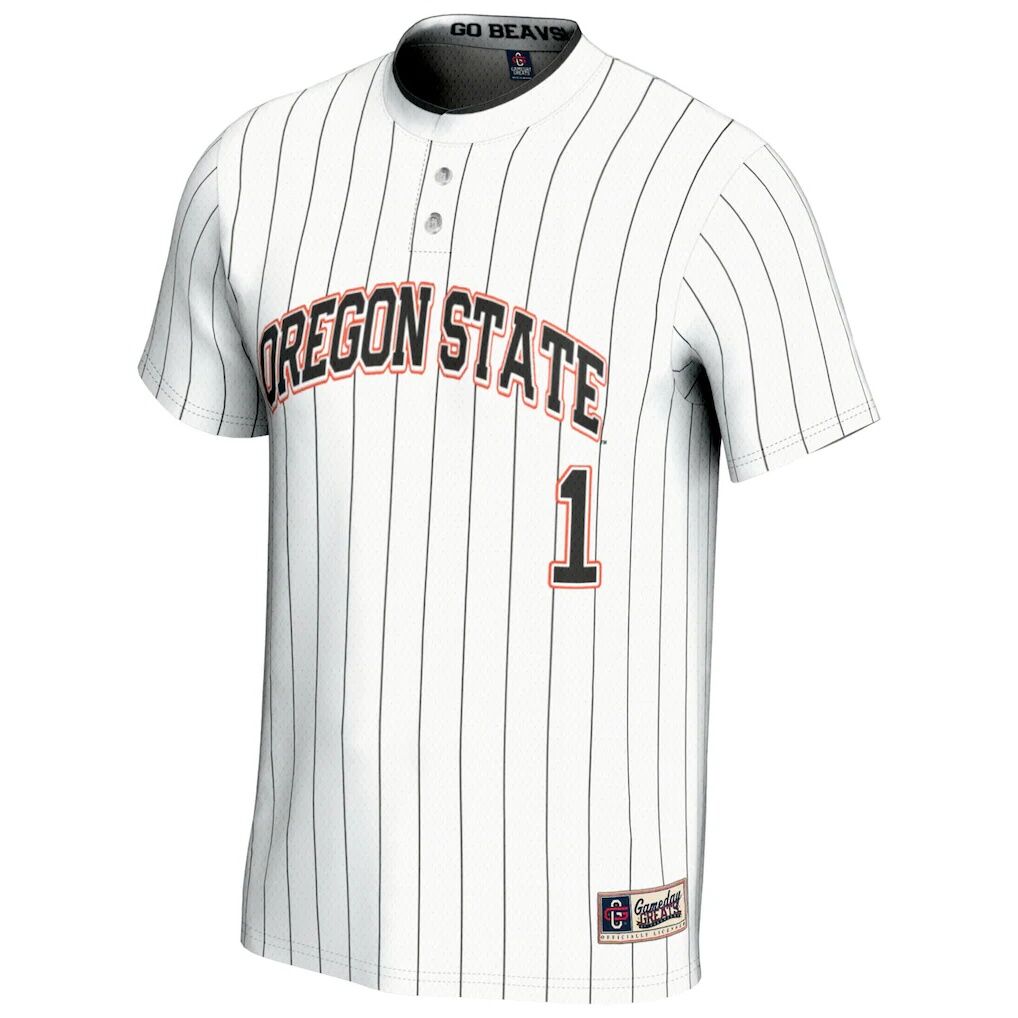 #1 Oregon State Beavers GameDay Greats Youth Softball Fashion Jersey