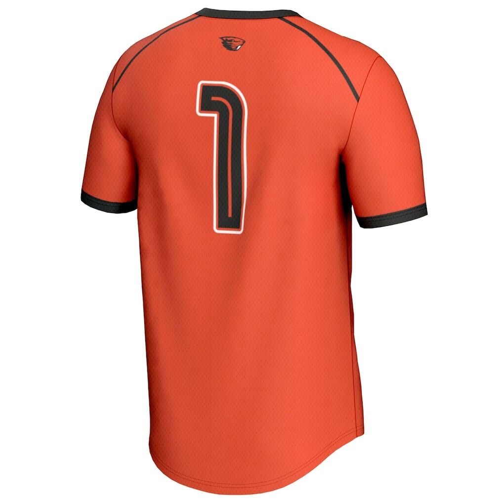 #1 Oregon State Beavers GameDay Greats Unisex Women's Lacrosse Fashion Jersey