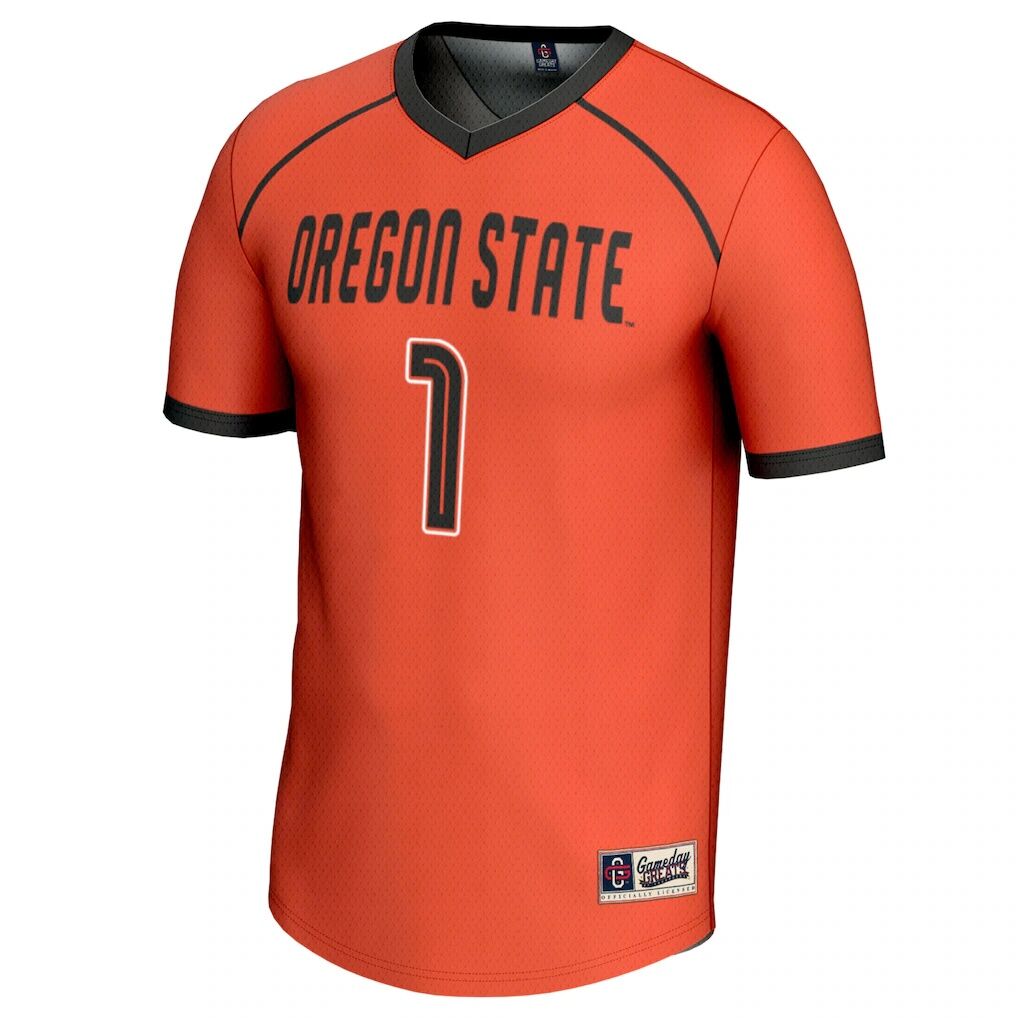 #1 Oregon State Beavers GameDay Greats Unisex Women's Lacrosse Fashion Jersey