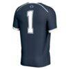 #1 Penn State Nittany Lions GameDay Greats Youth Women's Lacrosse Lightweight Fashion Jersey - Navy - Detail View