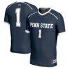 #1 Penn State Nittany Lions GameDay Greats Youth Women's Lacrosse Lightweight Fashion Jersey - Navy - Front View