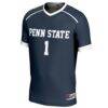 #1 Penn State Nittany Lions GameDay Greats Youth Women's Lacrosse Lightweight Fashion Jersey - Navy - Side View