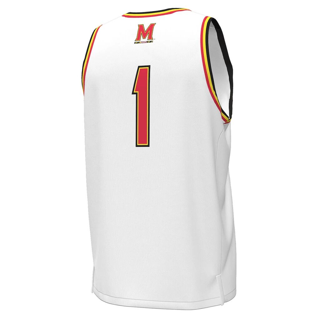 #1 Maryland Terrapins Under Armour Replica Basketball Jersey