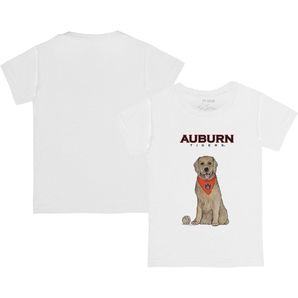 Auburn Tigers Tiny Turnip Youth Golden Retriever T-Shirt