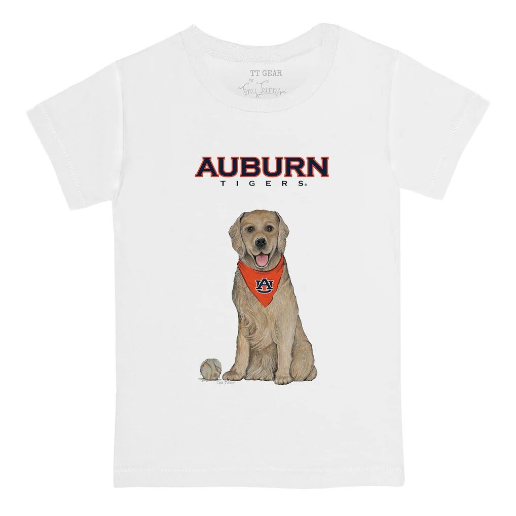 Auburn Tigers Tiny Turnip Youth Golden Retriever T-Shirt