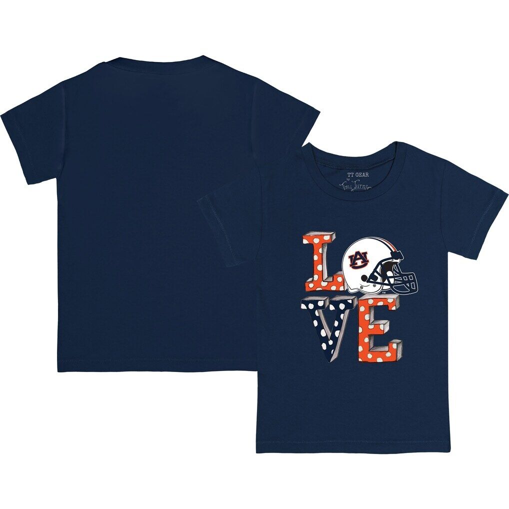 Auburn Tigers Tiny Turnip Youth Love T-Shirt