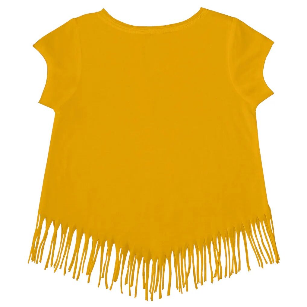 LSU Tigers Tiny Turnip Girls Youth Stacked Fringed T-Shirt