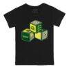 Oregon Ducks Tiny Turnip Infant T-Shirt - Black - Side View
