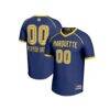 Marquette Golden Eagles GameDay Greats Unisex NIL Pick-A-Player Women's Lacrosse Lightweight Jersey - Navy - Front View