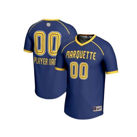 Marquette Golden Eagles GameDay Greats Unisex NIL Pick-A-Player Women's Lacrosse Lightweight Jersey