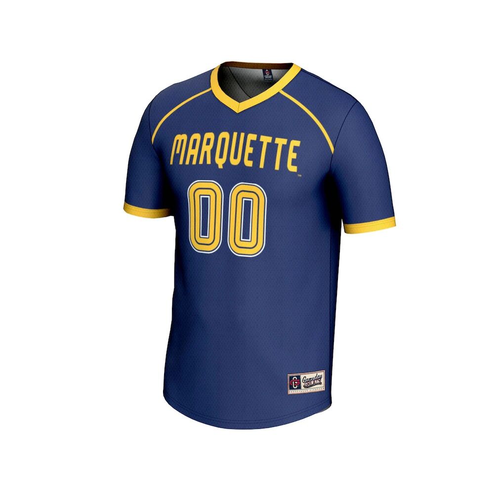 Marquette Golden Eagles GameDay Greats Unisex NIL Pick-A-Player Women's Lacrosse Lightweight Jersey