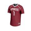 #1 UMass Minutemen GameDay Greats Unisex Lightweight Women's Lacrosse Fashion Jersey - - Side View