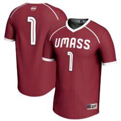 #1 UMass Minutemen GameDay Greats Youth Lightweight Women's Lacrosse Fashion Jersey - Maroon