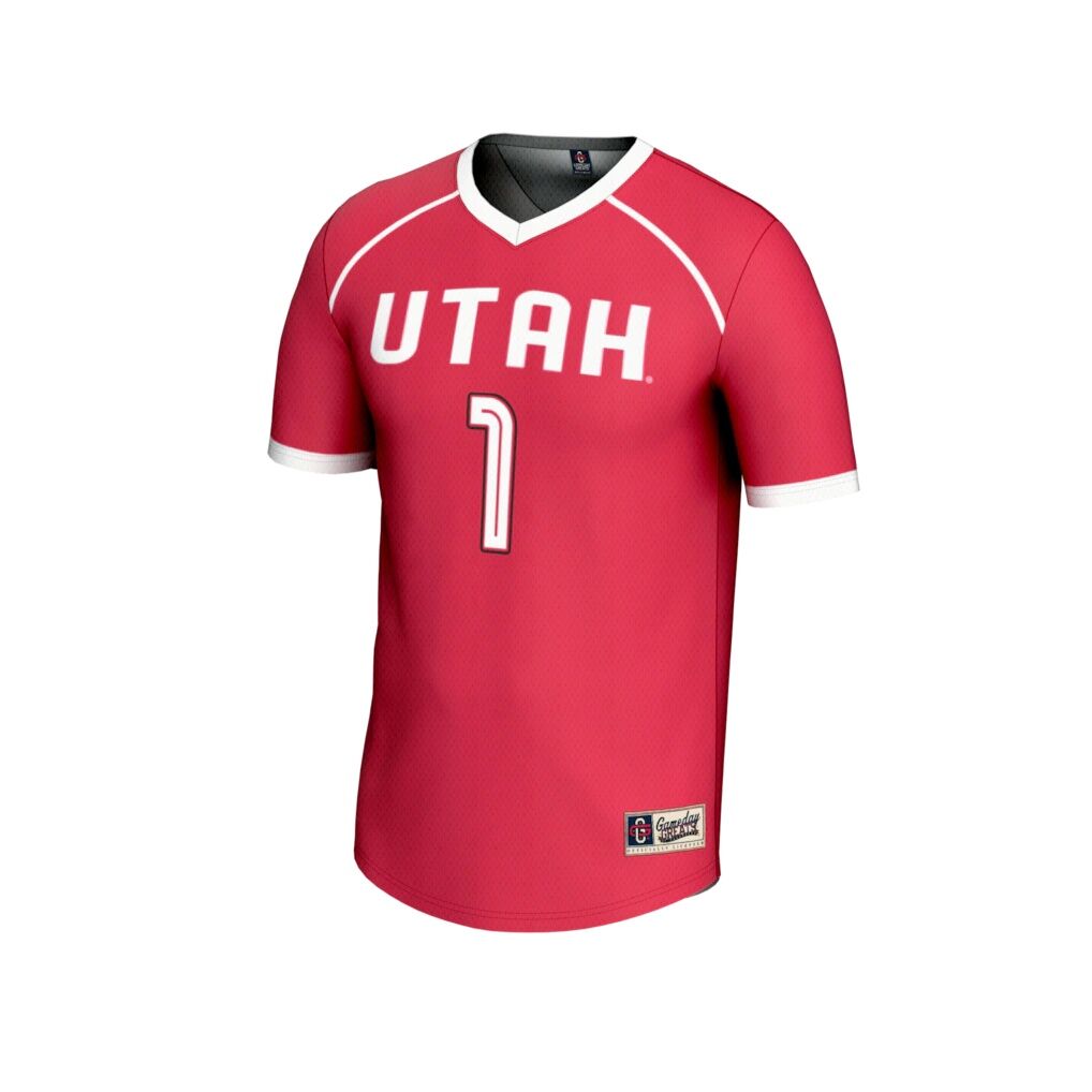 #1 Utah Utes GameDay Greats Youth Lightweight Women's Lacrosse Fashion Jersey