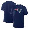 New England Patriots Fashion7 Field Goal Legacy T-Shirt - Navy - Front View