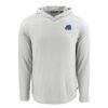 Old Dominion Monarchs Cutter & Buck Coastline Epic Comfort Eco Recycled Long Sleeve Hoodie T-Shirt - Gray - Side View