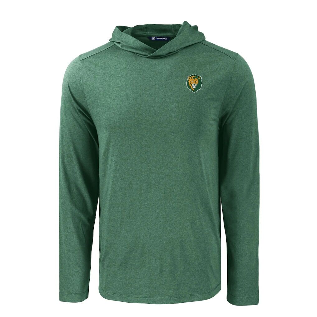 Southeastern Louisiana Lions Cutter & Buck Coastline Epic Comfort Eco Recycled Long Sleeve Hoodie T-Shirt