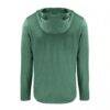 Portland State Vikings Cutter & Buck Coastline Epic Comfort Eco Recycled Long Sleeve Hoodie T-Shirt - Green - Detail View
