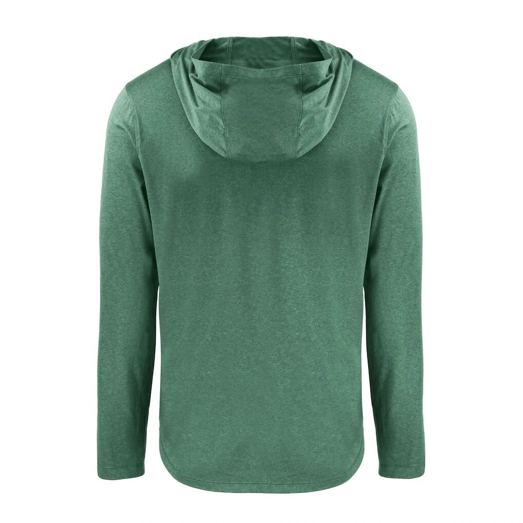 Portland State Vikings Cutter & Buck Coastline Epic Comfort Eco Recycled Long Sleeve Hoodie T-Shirt